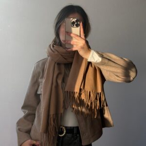 Bufanda Cashmere Café