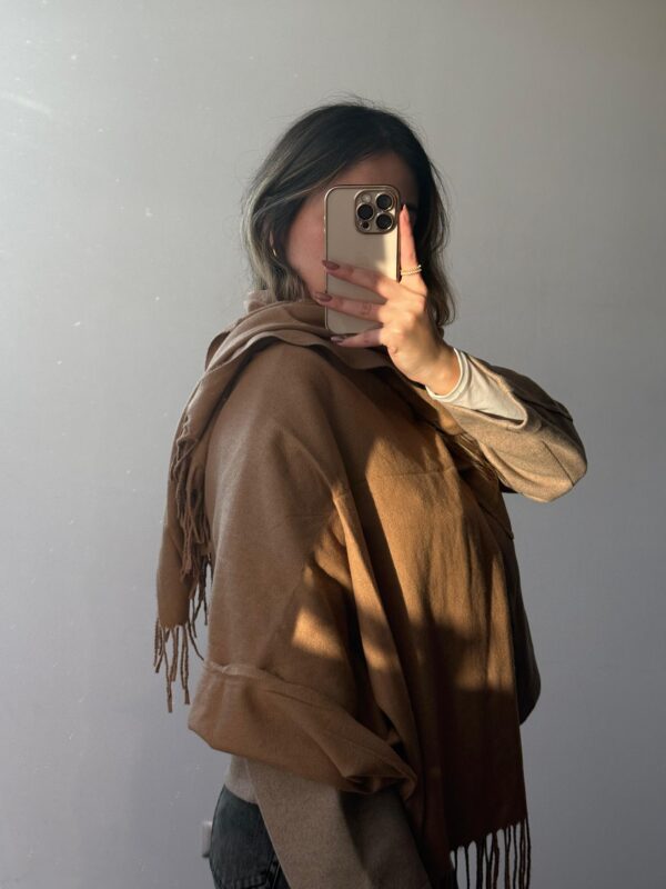 Bufanda Cashmere Café - Imagen 3